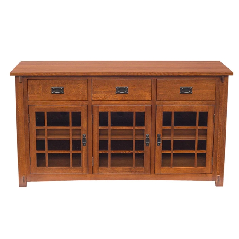 Quarter-Sawn White Oak Storage Cabinet