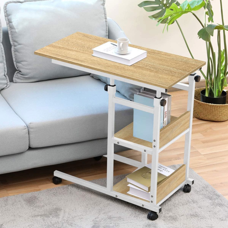 Elsine Moveable Height Adjustable Modern Computer Workstation Tray Table