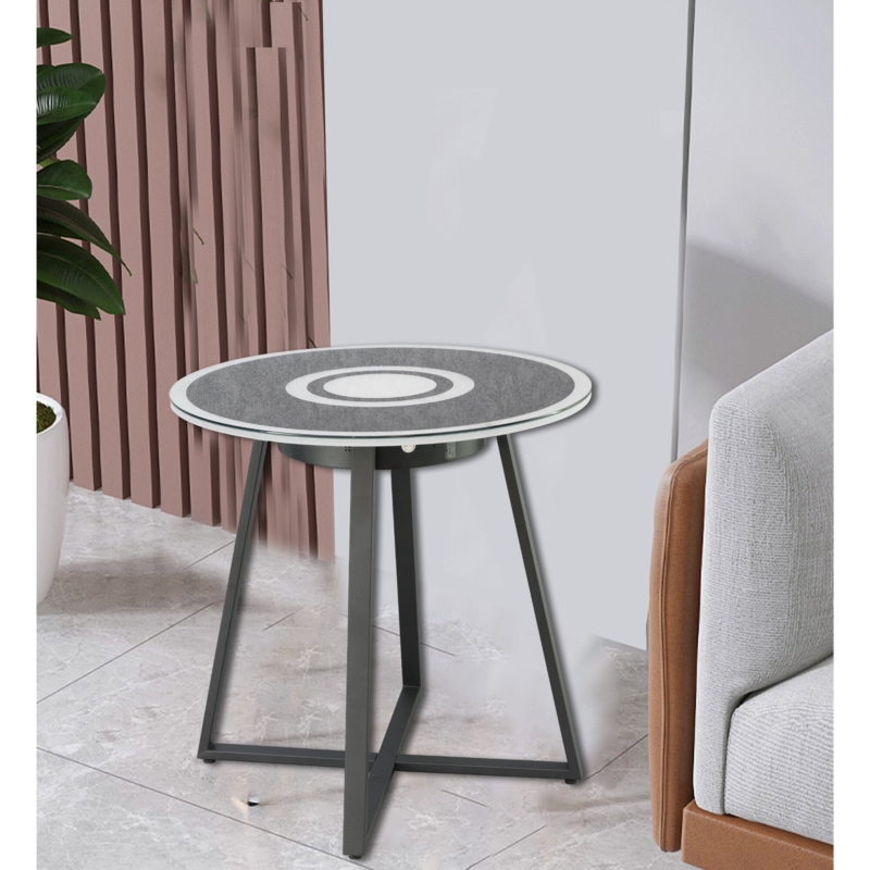 Multi-Function Smart Table with LED and Bluetooth