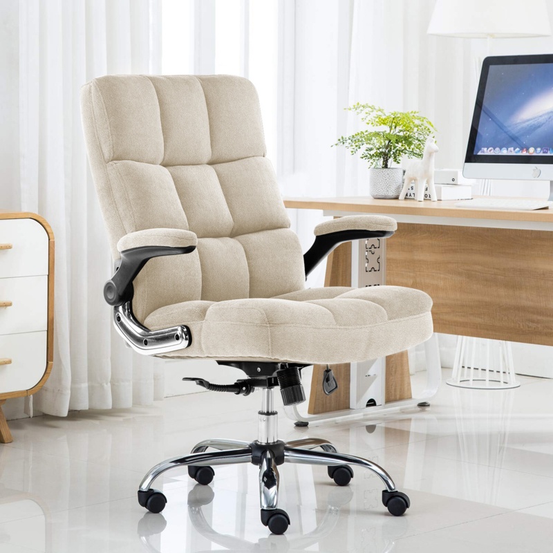 Plush Orthopedic Computer Chair