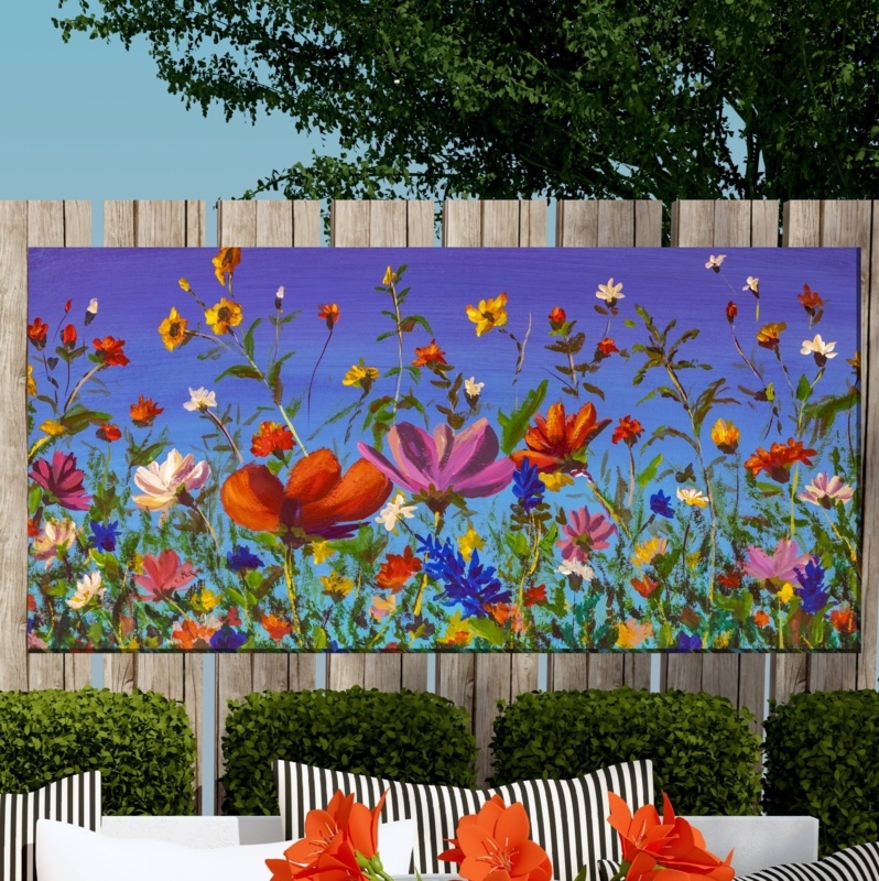 Exander Summer Recital Outdoor Canvas Art