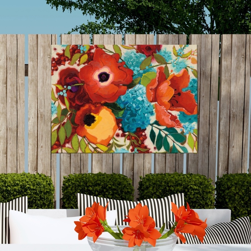 Exavier Festivity Outdoor Canvas Art