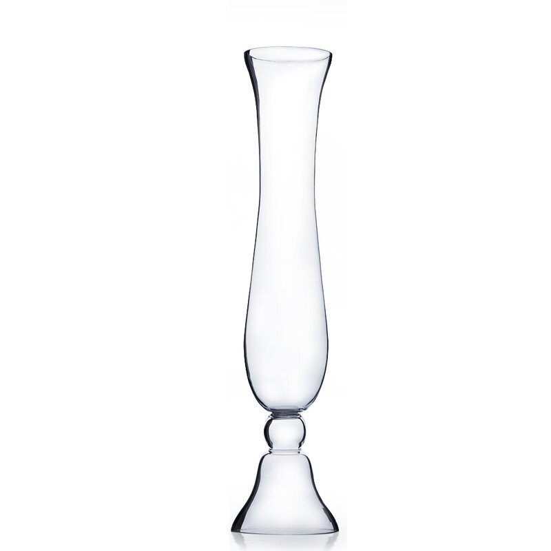 Extra Large Trumpet Glass Floor Vase