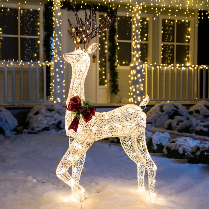 Fabric Buck Lighted Display