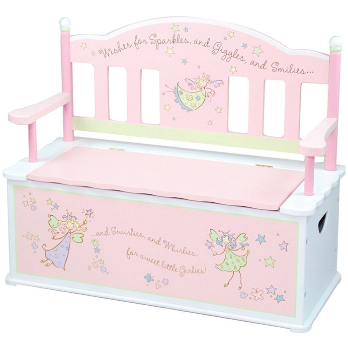 Fairy Wishes Bench Seat with Storage