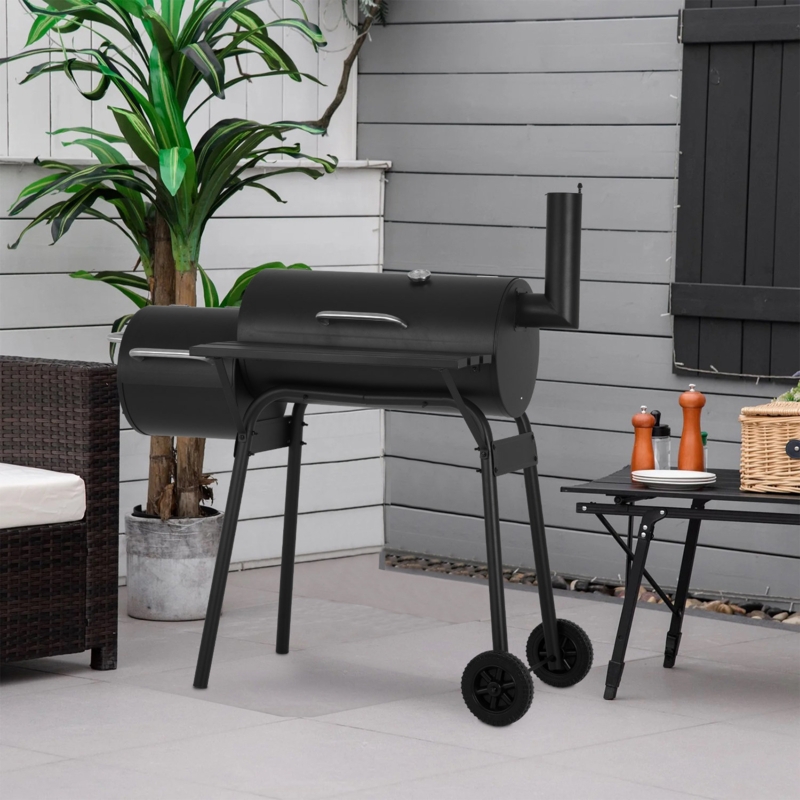 Multifunctional Charcoal Smoker BBQ Grill