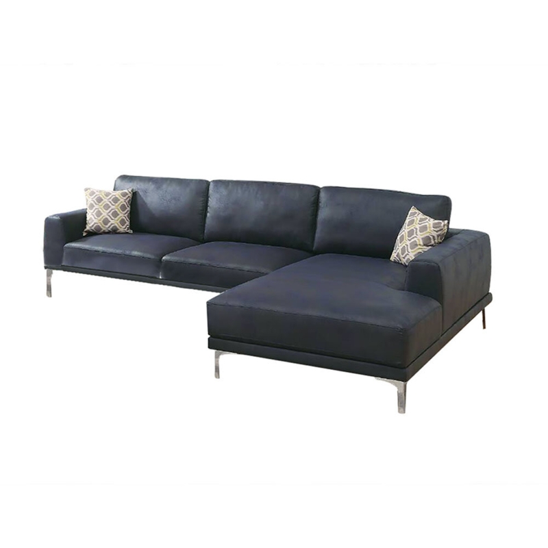 Sectional Sofa Set in Navy Blue
