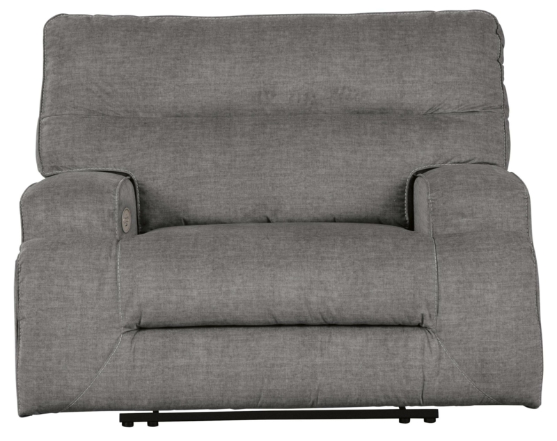 Polyester Upholstered Wide Seat Recliner