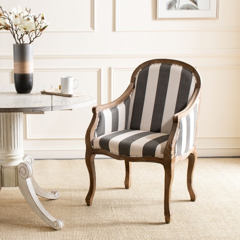 Fleur 25.2" Wide Linen Armchair