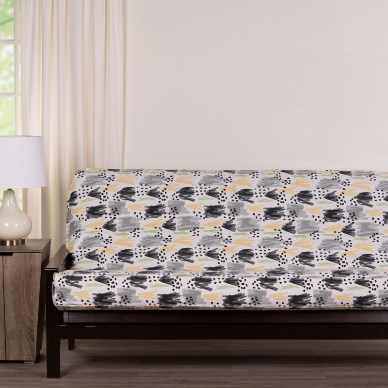 Indoor-Outdoor Abstract Futon Cover