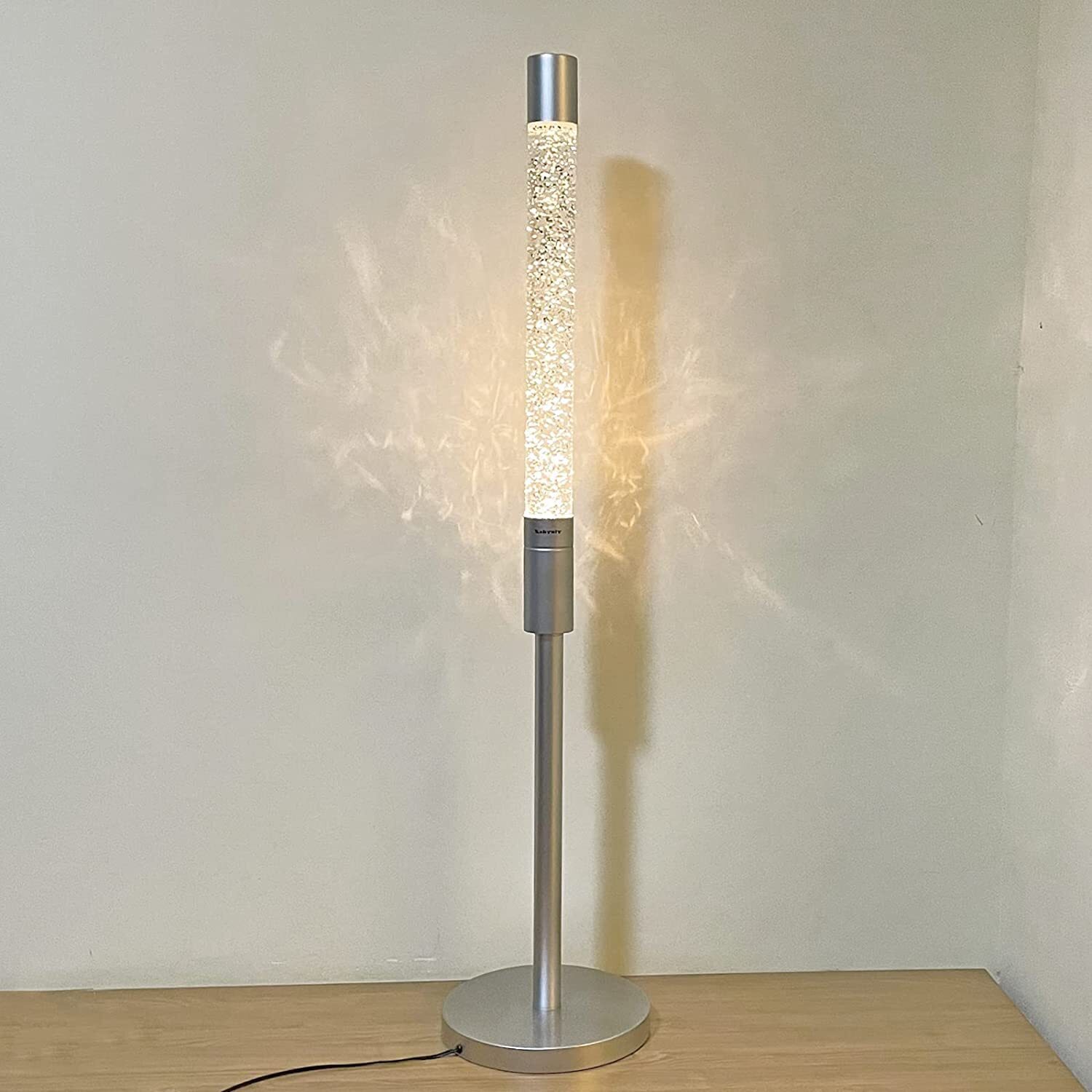 Floor glitter deals lamp