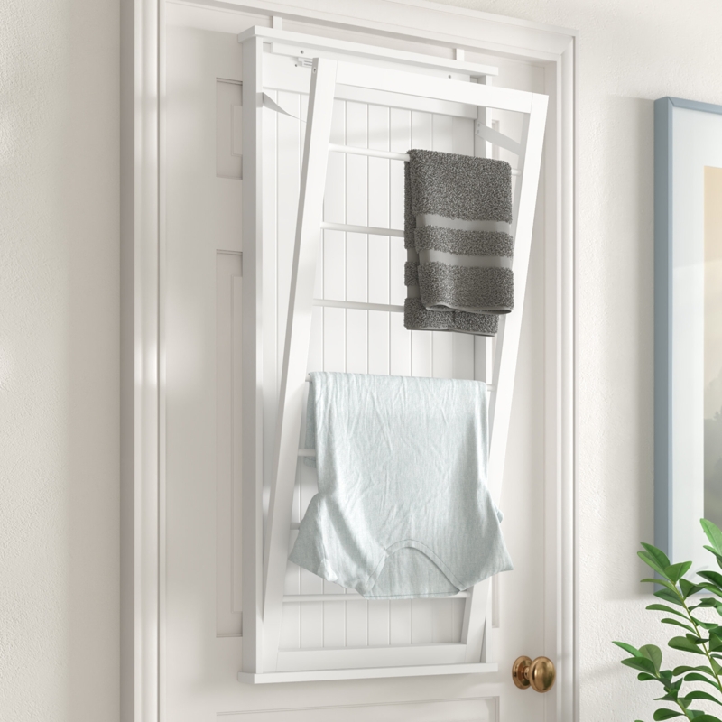 Over-the-Door Foldable Drying Rack