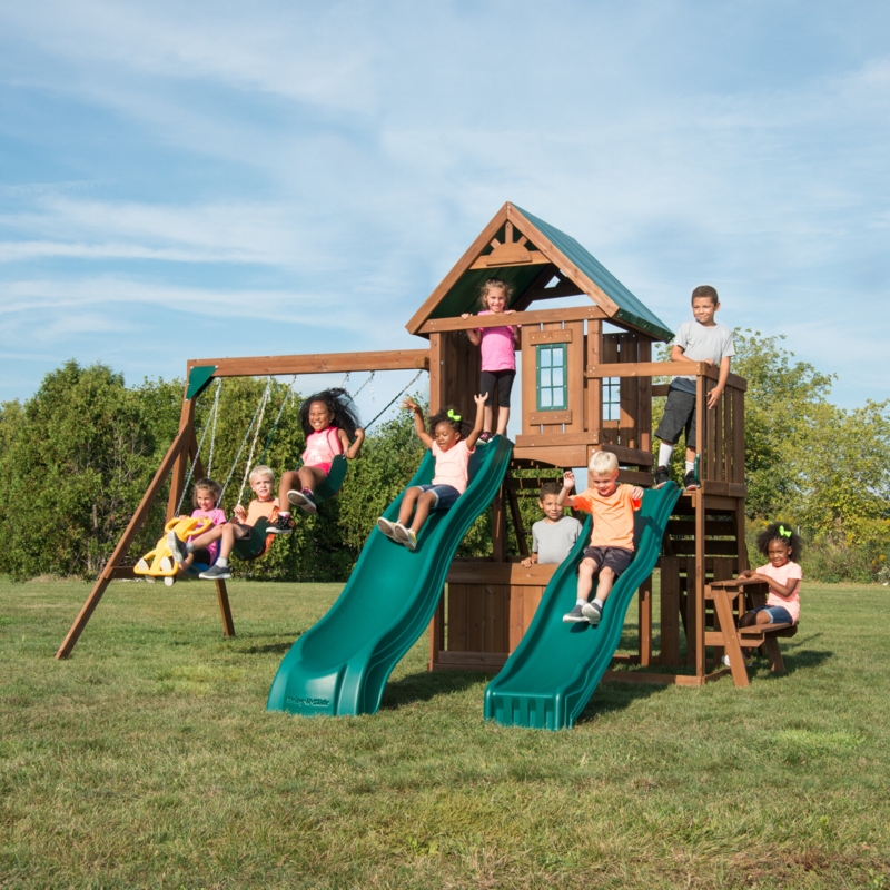 Complete Swing and Slide Play Set