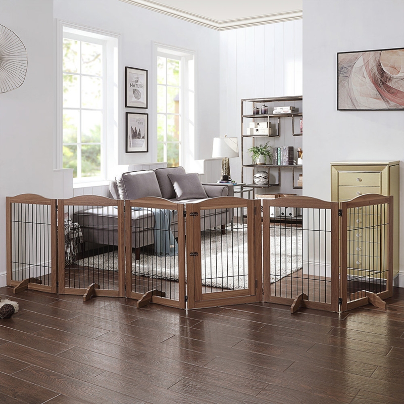 Extendable Dog Gate and Pet Playpen