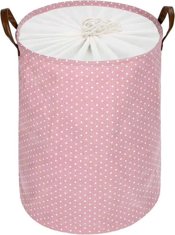 Large Collapsible Drawstring Laundry Hamper