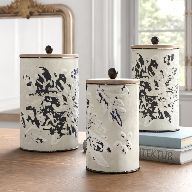 French Country Inspired Funky Canisters