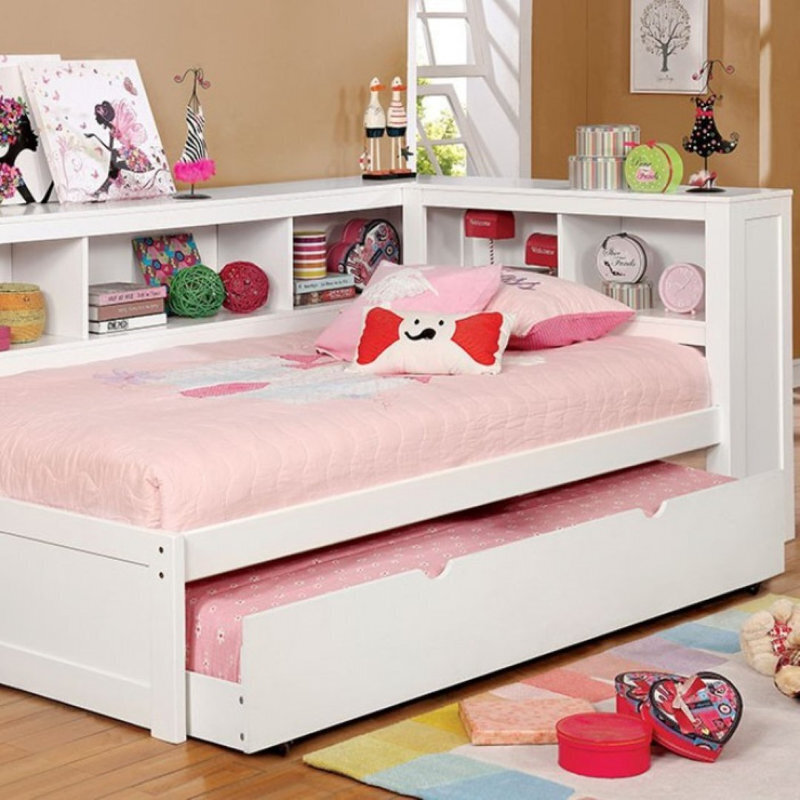 Full Size Daybed With Storage and Trundle