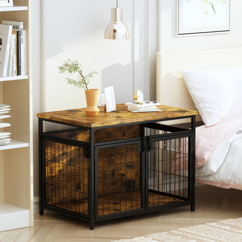 Pet-Friendly Cage Coffee Table