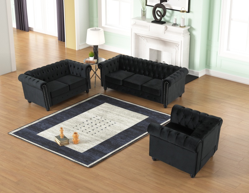 Galarza 3 - Piece Living Room Set