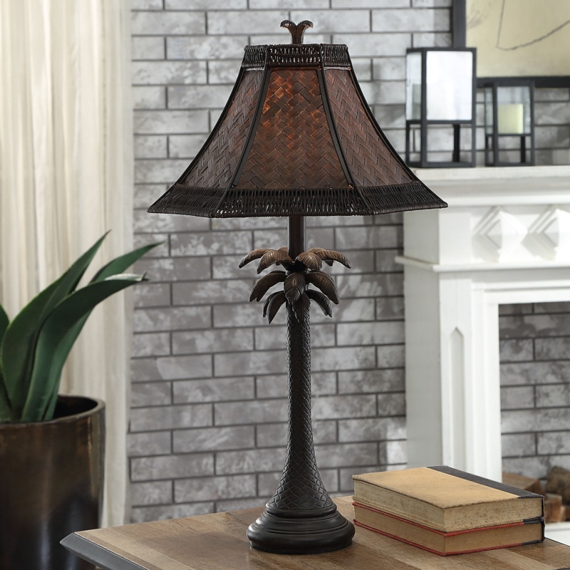 Table Lamp with Bell Shade