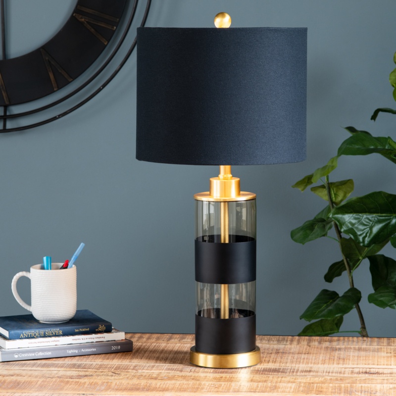 Glass Table Lamp
