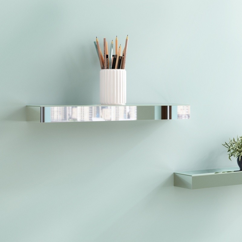 Glenaire Glass Floating Shelf
