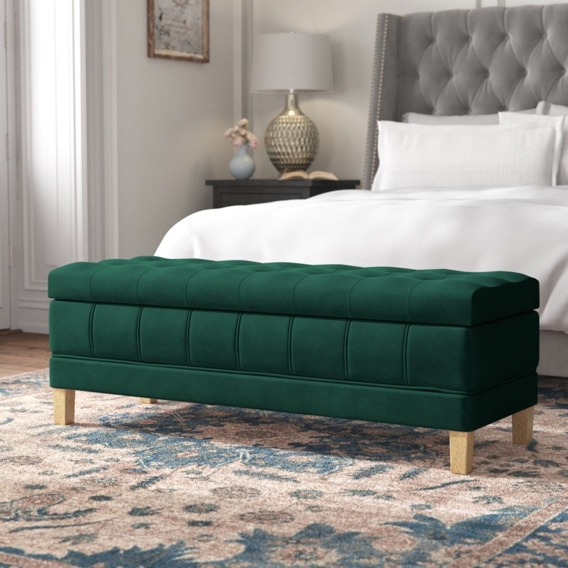 Gloria Upholstered Storage Ottoman