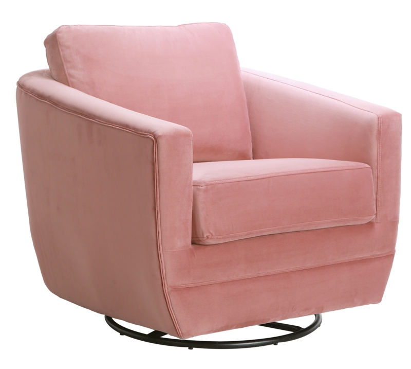 Mid-Century Swivel Glider Accent Chair