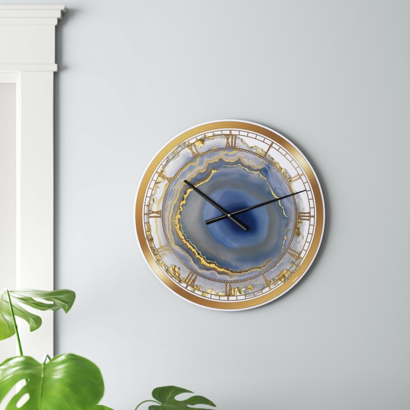 Sleek Modern Wall Clock
