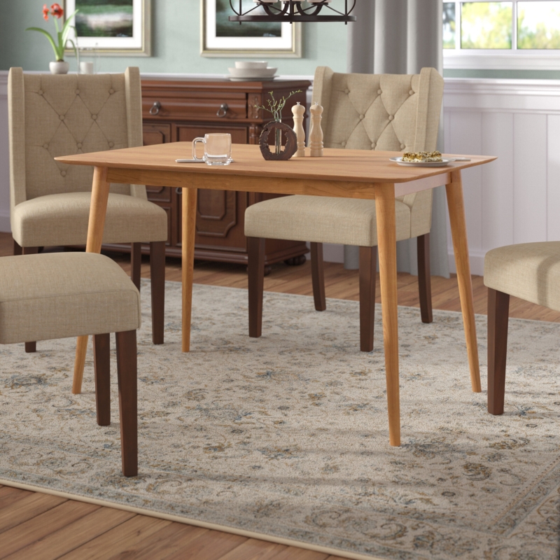 Goodyear solid store wood dining table