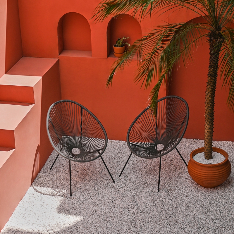Acapulco-Style Patio Furniture Set