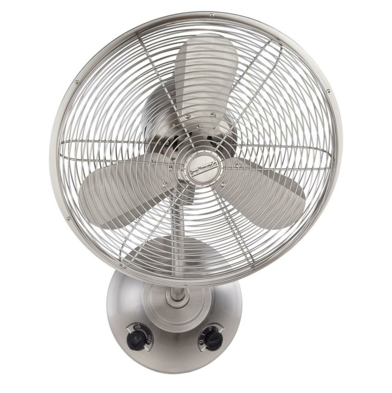 Retro Damp-Rated Wall Mount Fan