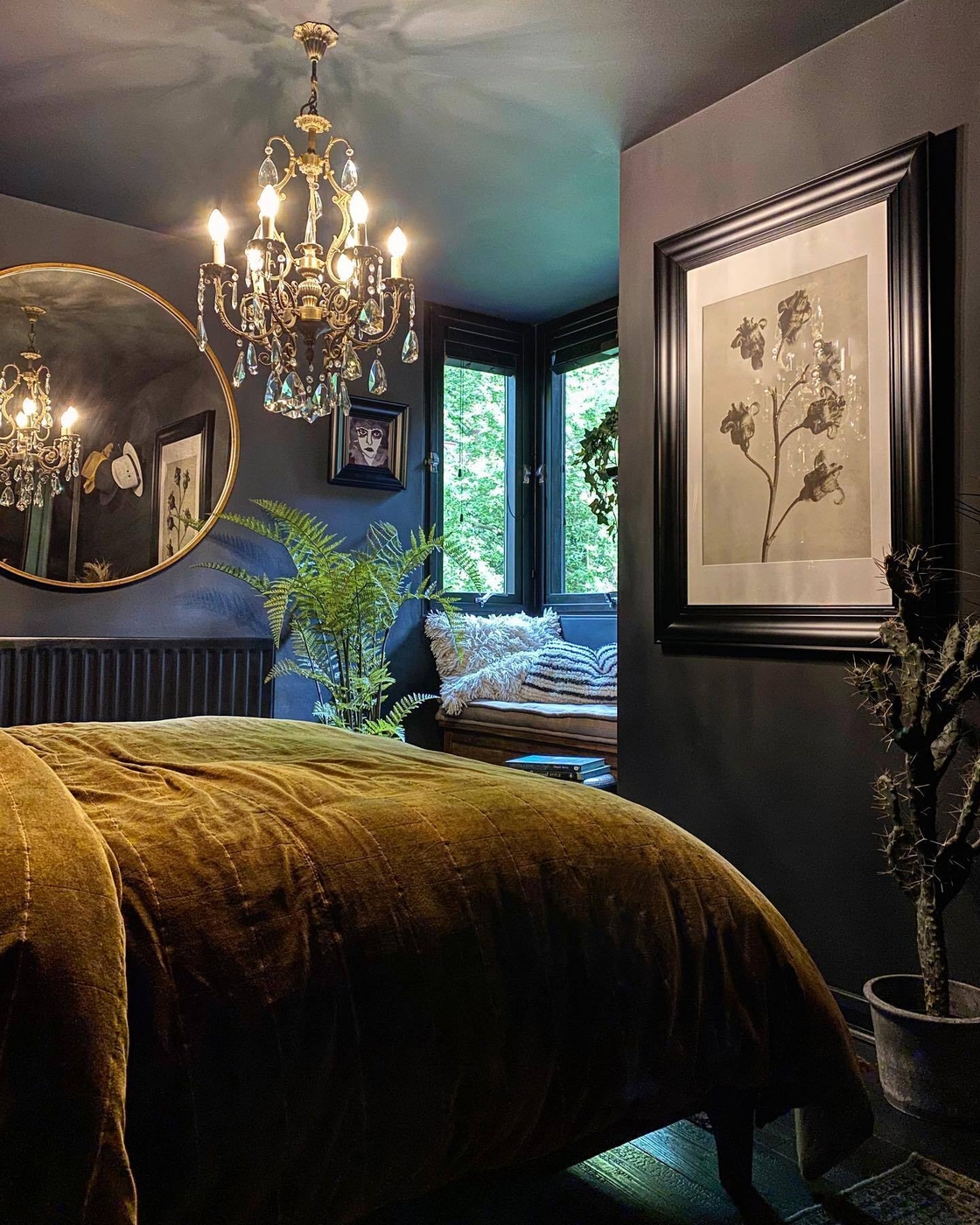 Hang a Crystal Chandelier