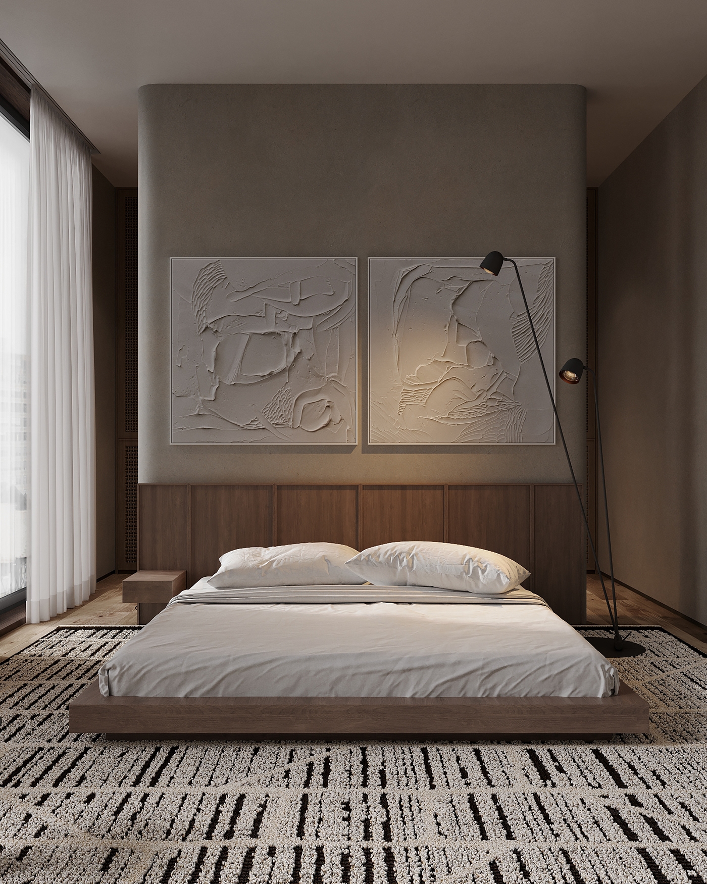 Hang artwork to create interest