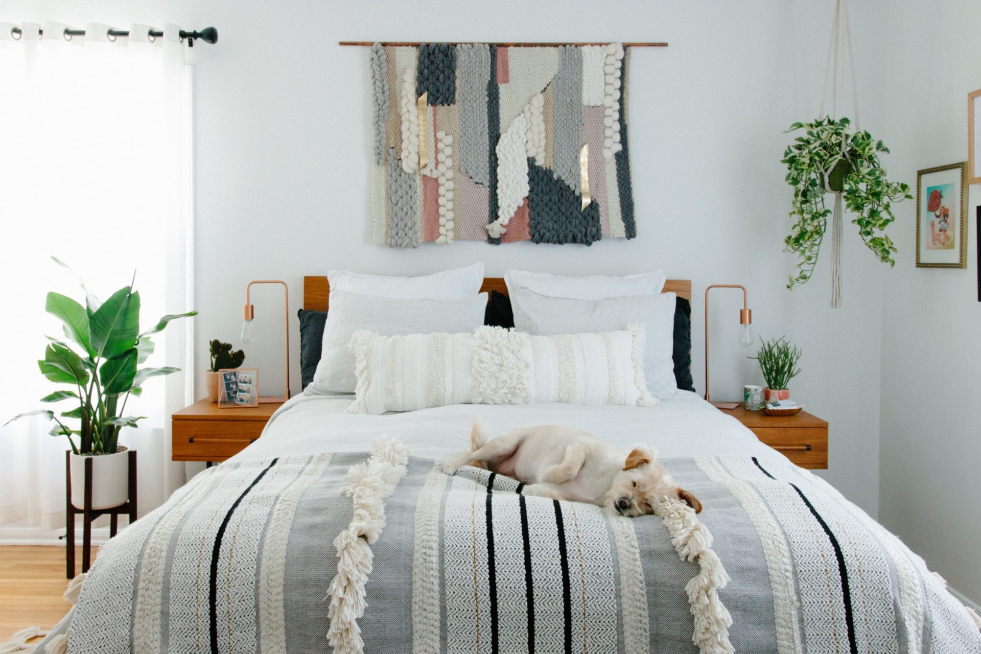 Hang Macrame or Woven Wall Hangings