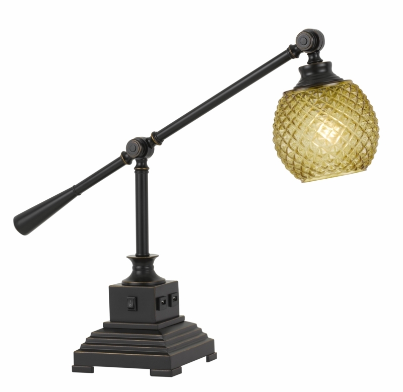 Adjustable Desk Lamp with Double USB Port