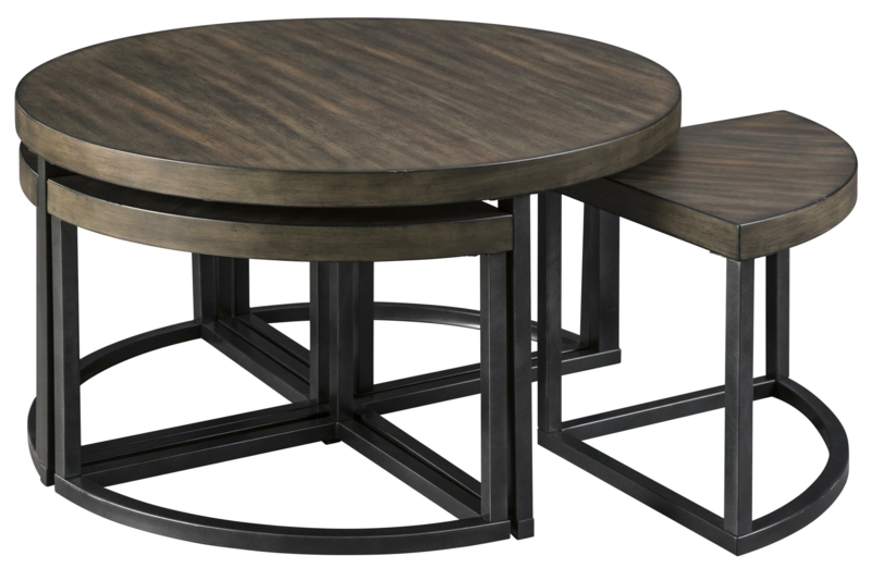 Contemporary Style Cocktail Table Set