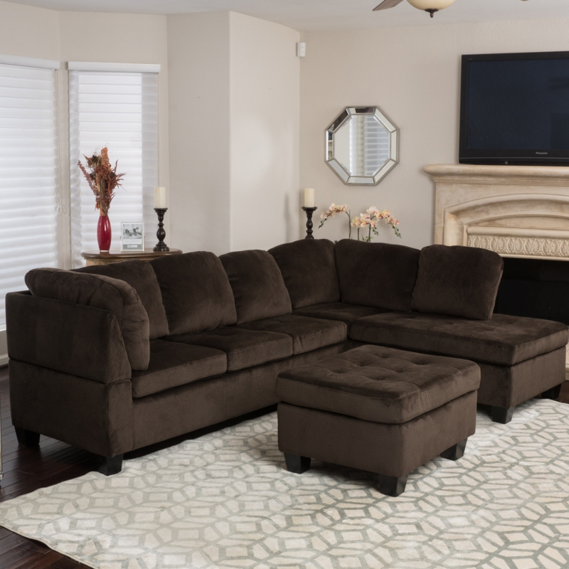 Fabric Sectional Sofa Set