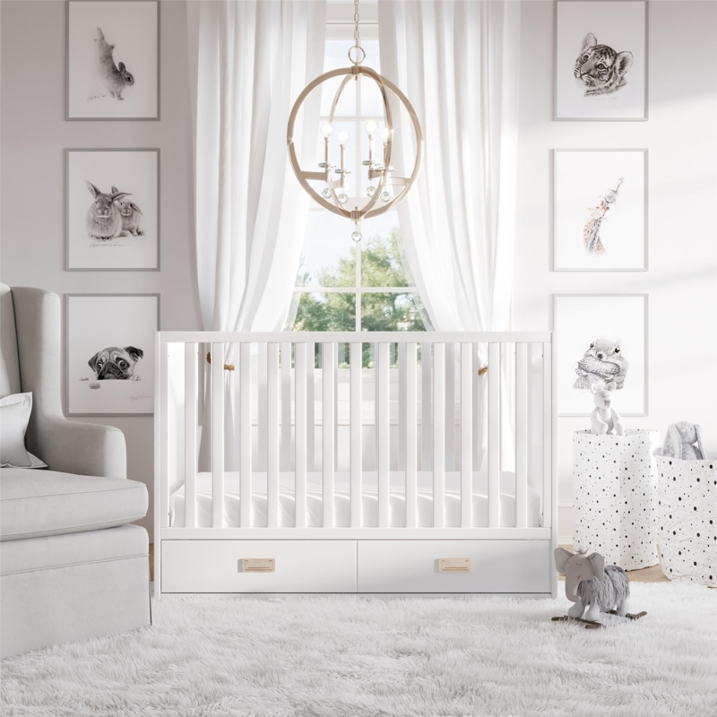 3-in-1 Convertible Crib with Storage