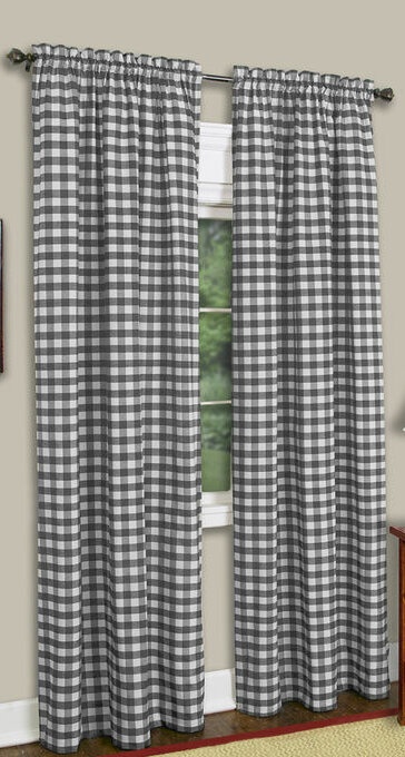 Haylee Polyester Sheer Curtain Panel