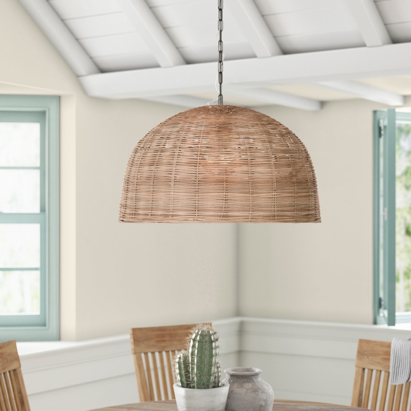 Helsinki 1 - Light Single Dome Pendant