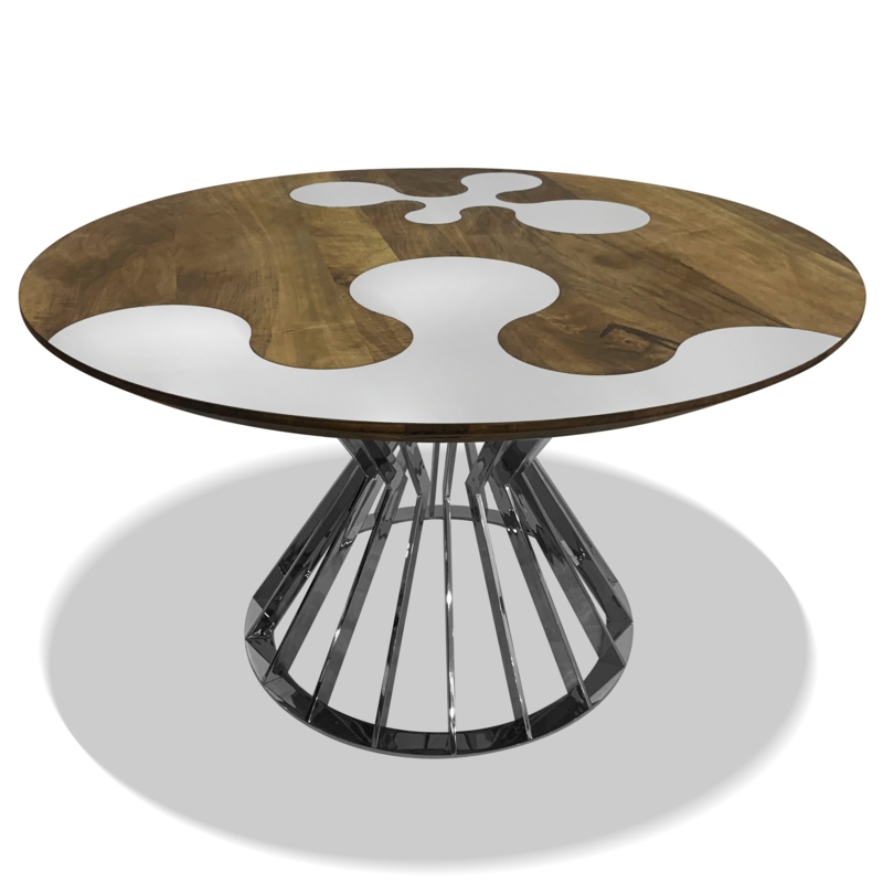 Custom Luxury Wood and Epoxy Resin Furniture