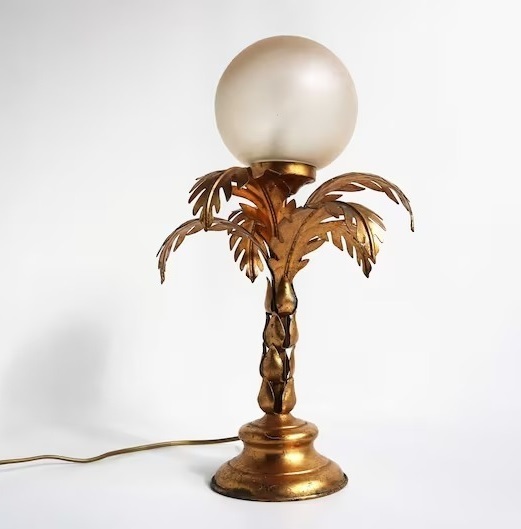 Hollywood Glam Palm Tree Lamp