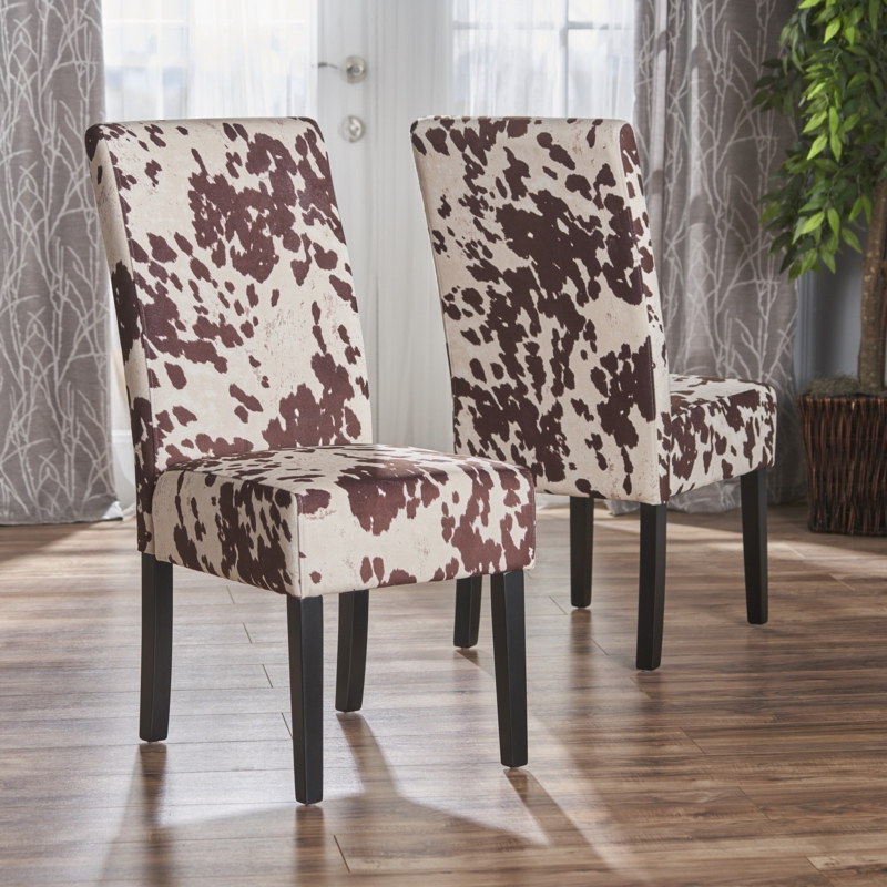 Upholstered Sleek Dining Chair