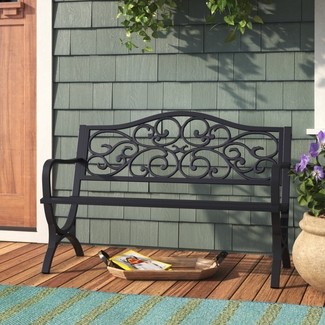 Metal Outdoor Benches - Foter