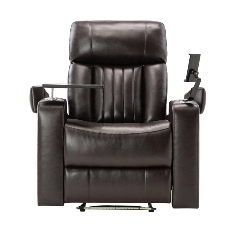 Electric Recliner Chair with USB Charging and Storage