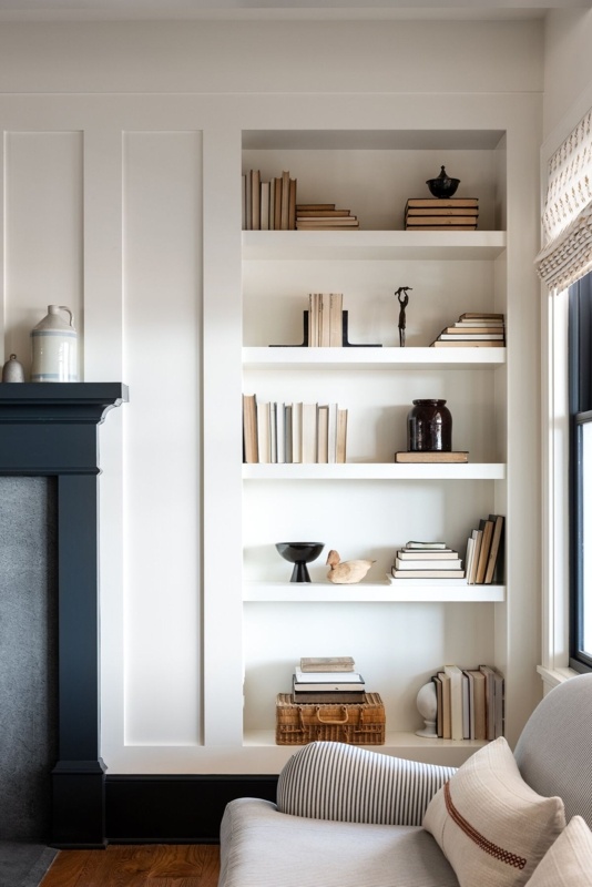 Incorporate a Built-in Bookshelf