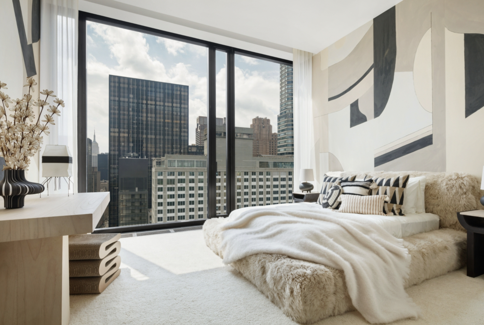 Incorporate a unique wall mural