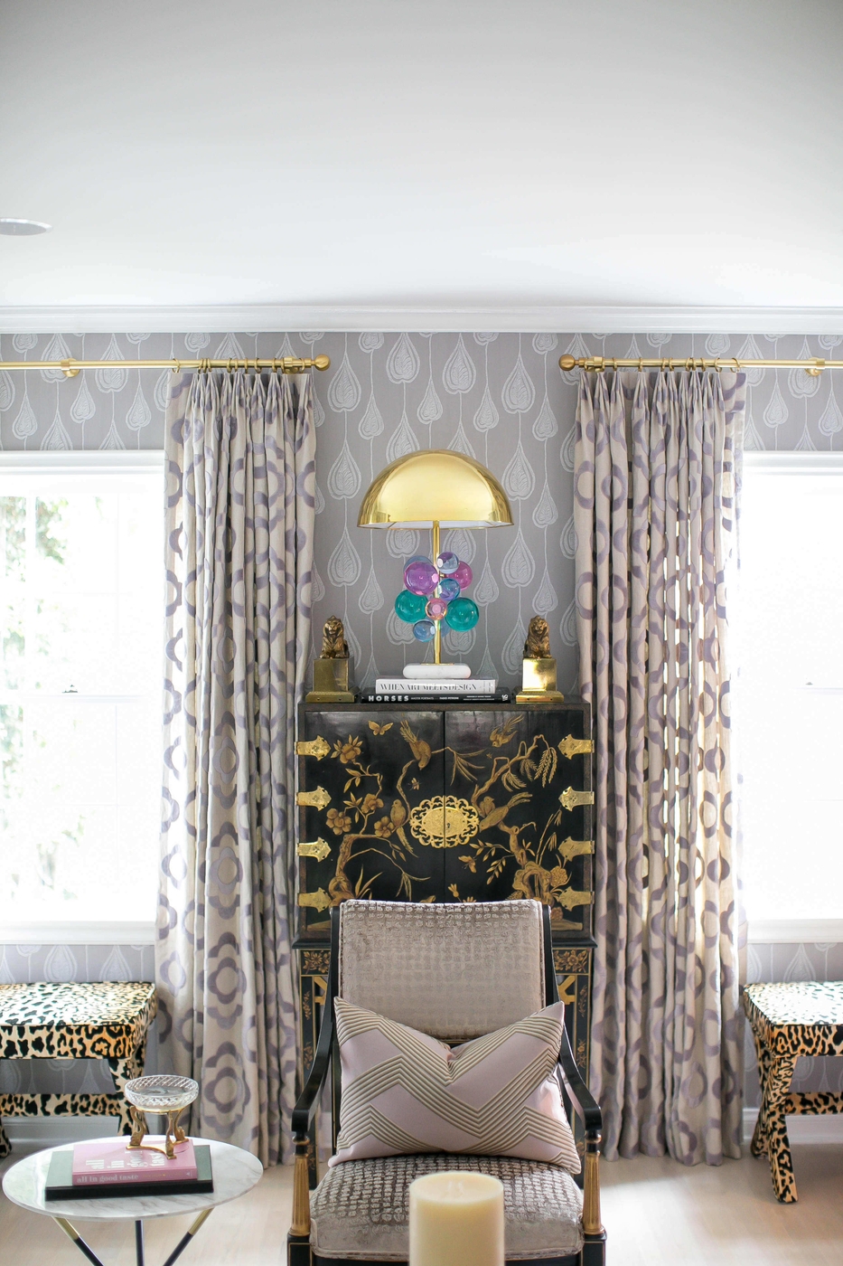 Incorporate Metallic Accents