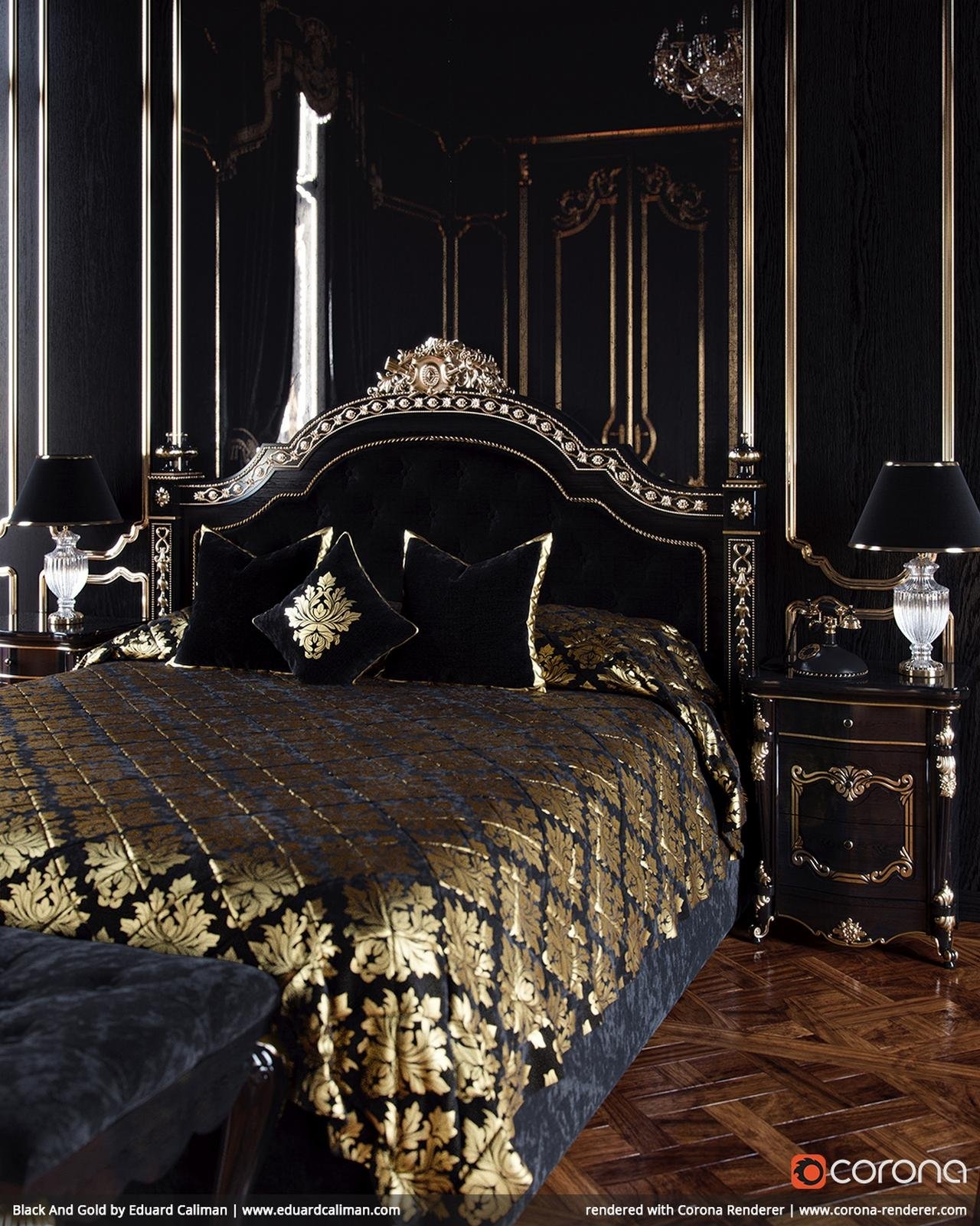 Incorporate Metallic Accents